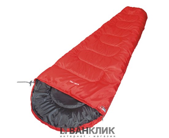 Спальный мешок High Peak Action 250 / +4°C (Right) Black/red 922757