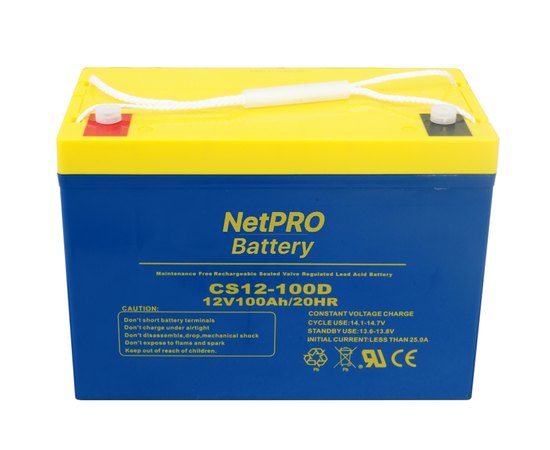 Акумуляторна батарея  NetPRO 12V 100Ah CS12-100D