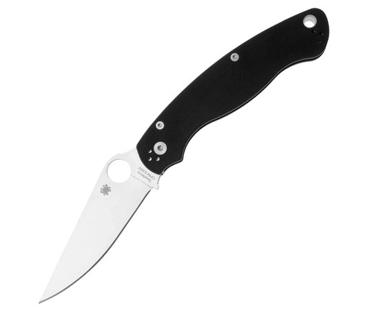 Карманный нож Spyderco Military 2 Black (C36GP2), Цвет : Black, Покрытие клинка: Satin