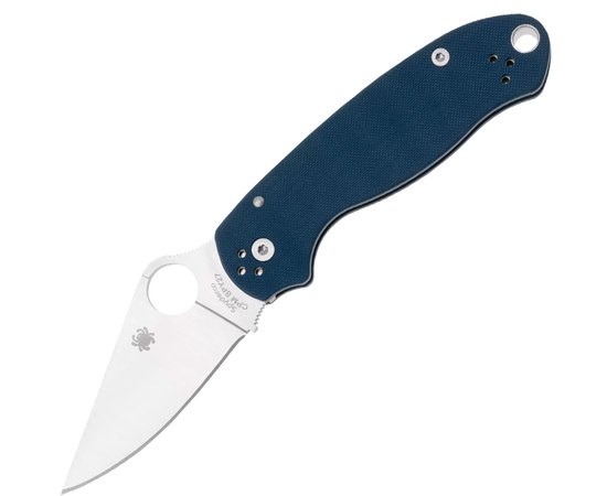 Карманный нож Spyderco Para 3 Cobalt Blue (C223GPCBL), Цвет : Blue