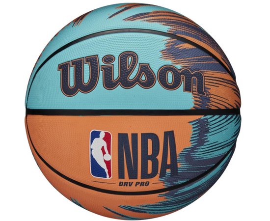 М'яч баскетбольний  Wilson NBA DRV PRO Streak BSKT Blue/Orange size 6 (WZ3012501XB6)