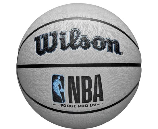 Мяч баскетбольный Wilson NBA Forge Pro UV BSKT size 7 (WZ2010801XB7), Размер: 7, Цвет: Серый