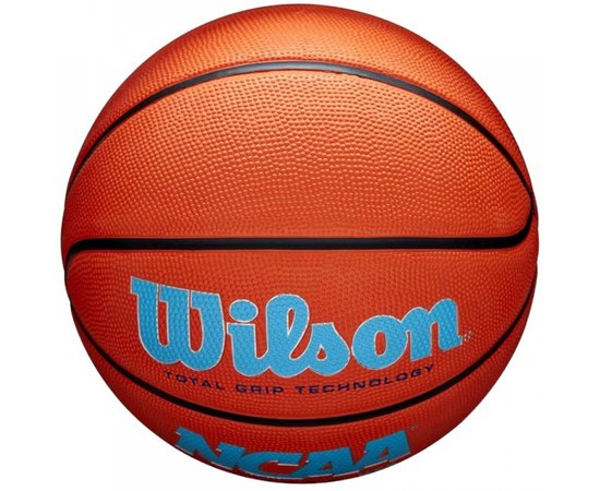 Мяч баскетбольный Wilson NCAA Elevate VTX BSKT Orange/Blue size 5 (WZ3006802XB5), Размер: 5