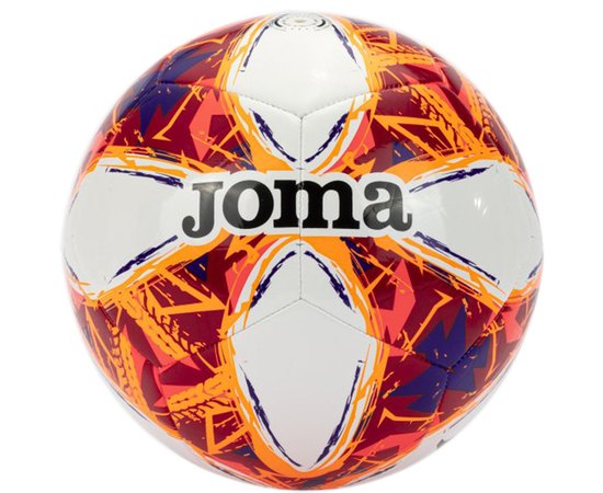 М'яч футбольний Joma Challenge III білий/помаранчевий size 4 (401484.206)