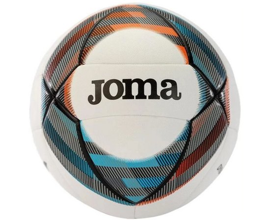 М'яч футбольний Joma Dynamic III білий/помаранчевий size 5 (401239.201)