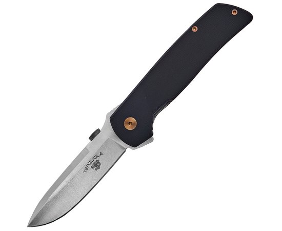 Нож тактический Fox ATCF Original Ganster Black Micarta (FX-ATC-OG01 LMB), Цвет : Black