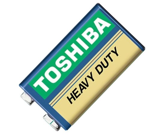 Батарейка Toshiba 6F22 1 шт (16066)