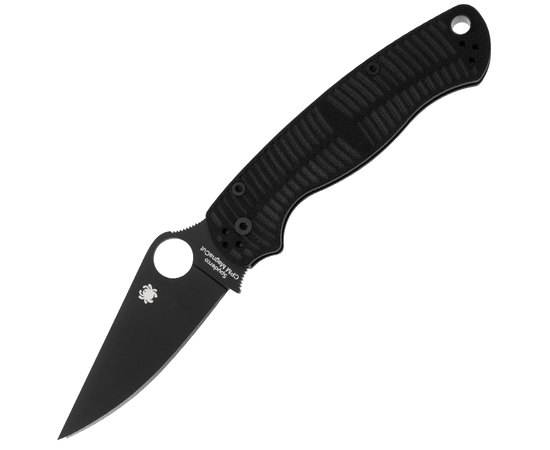 Карманный нож Spyderco Para Military 2 Black Blade (C81GMCBKP2)