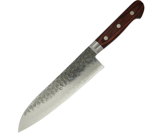 Кухонный нож Kanetsune Classic Damascus Santoku (KC-903)