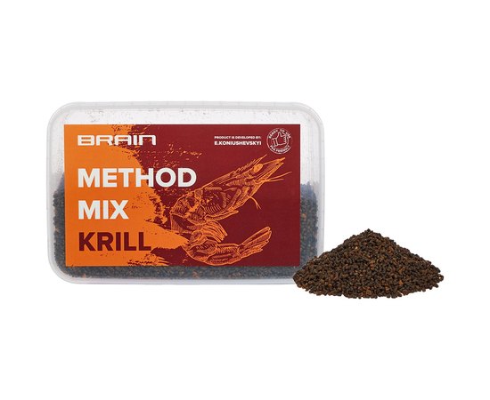 Метод Микс Brain Krill криль 400g (1858.53.50), Вкус : Криль