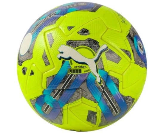 М'яч футбольний Puma Orbita 1 TB FIFA Quality Pro жовтий/синій/сірий size 5 (083774-02)