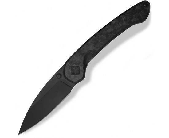 Ніж сувенірний Ocaso Seaton Large Carbon Fiber Black (42CLB), Колір: Black, Покриття клинка: Black