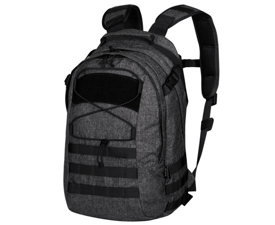 Рюкзак Helikon-Tex Backpack - Nylon Polyester Blend - Melange 21 л Black-Grey (PL-EDC-NP-M1), Колір: Black/Grey