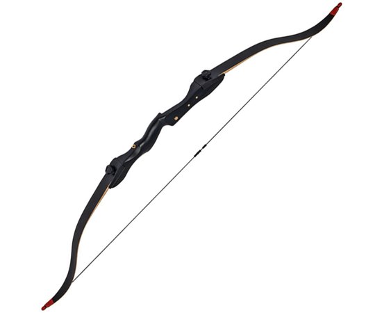 Лук Yate Viper 48"/12 lbs LH (SL00065), Сила натяжения: 12 lbs (5.4 кг), Цвет: Чёрный