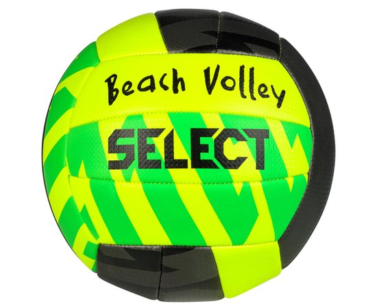 Мяч волейбольный Select Beach Volley v24 салатовый/зеленый/черный size 5 (214482-596)