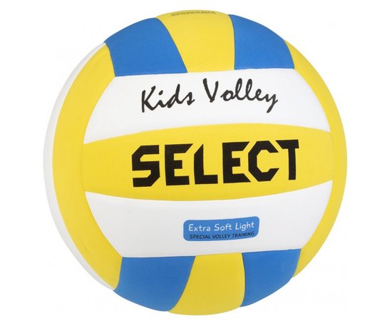 Мяч волейбольный Select Kids Volley New белый/желтый/синий size 4 (214460-329)