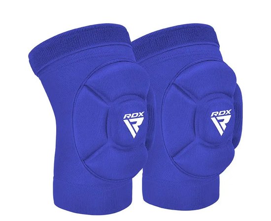 Наколінники спортивні RDX Hosiery Knee Foam K5 Blue/White M (HYP-K5UW-M), Розмір: M, Колір: Blue/White