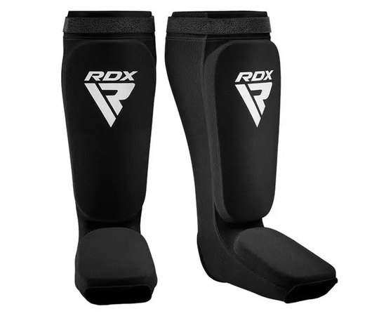 Защита голени и стопы RDX Shin Instep Foam Black/White M (HYP-SIBW-M), Размер: M