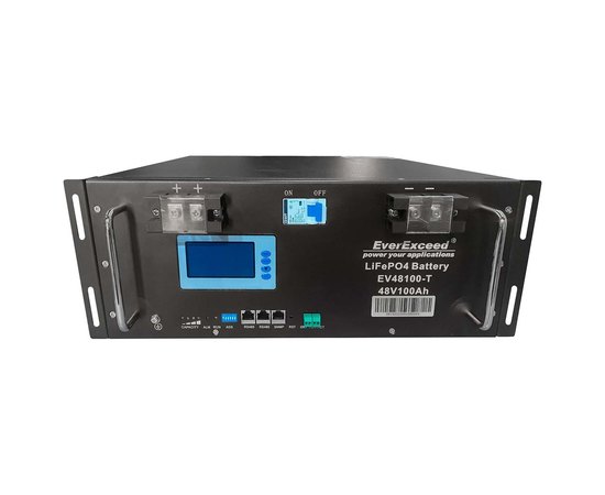 Акумуляторна батарея  EverExceed 48V 100Ah EV48100-T-15 LCD SNMP