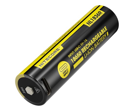 Аккумулятор 18650 Nitecore 3.6V 3600 mAh NL1836R (6-1514_r)