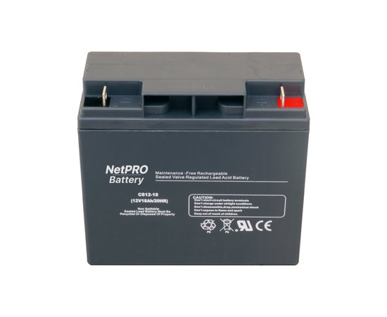 Акумуляторна батарея NetPRO 12V 18Ah CS 12-18D