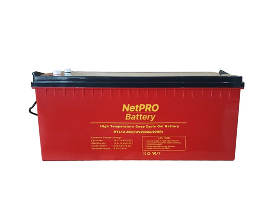 Аккумуляторная батарея NetPRO 12V 200Ah HTL12-200