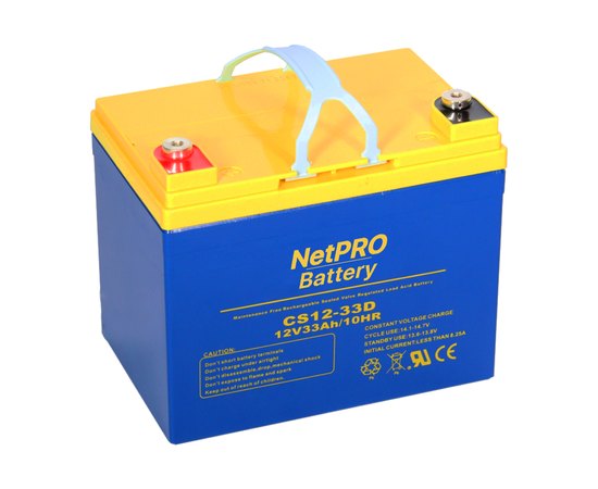 Акумуляторна батарея NetPRO 12V 33Ah CS12-33D