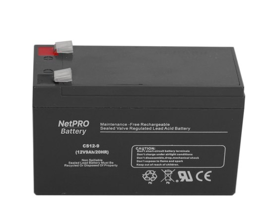 Аккумуляторная батарея NetPRO 12V 9Ah CS12-9