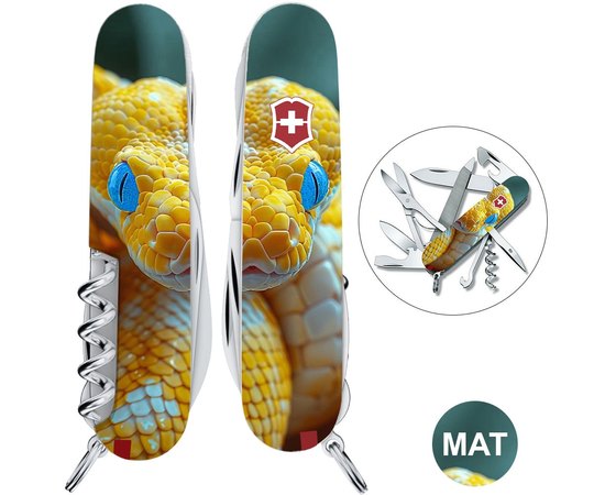 Многофункциональный нож Victorinox Mountaineer Animal Змей 1.3743.7.F1050pw