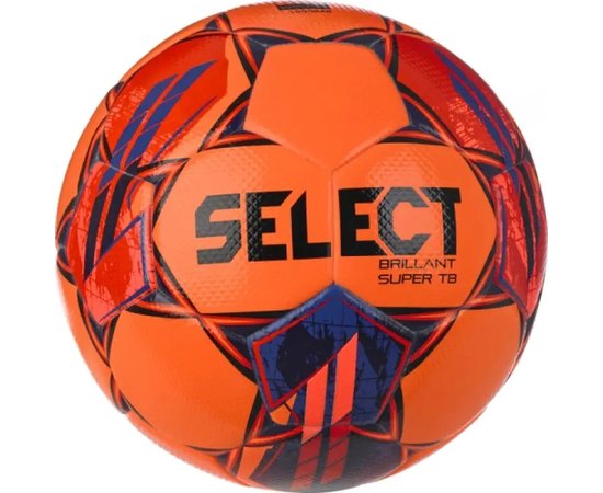 Мяч футбольный Select Brilliant Super FIFA TB v23 оранжевый/красный size 5 (011496-035)