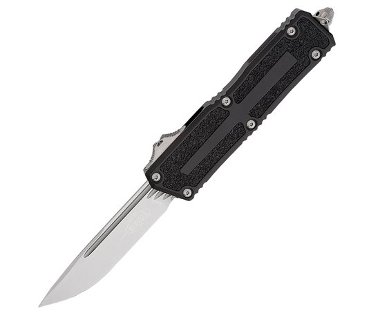 Кишеньковий ніж Microtech Scarab II Gen III Drop Point Stonewash Black (1278-10)