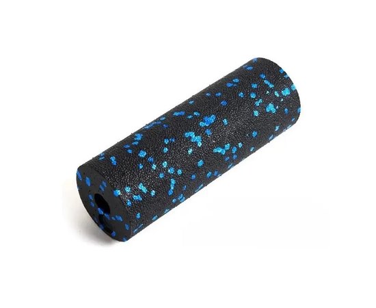 Массажный роллер PowerPlay PP-4346 Mini EPP Foam Roller 15x5.3 см черно-синий (PP_4346_Blue_(15*5))