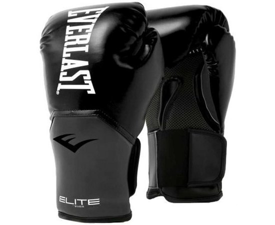 Боксерские перчатки Everlast Elite Training Gloves черный 8 унц (870271-70-81)