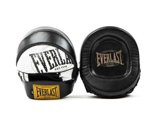 Лапи боксерські Everlast 1910 Patte Dou чорний OSFM (870800-70-81)