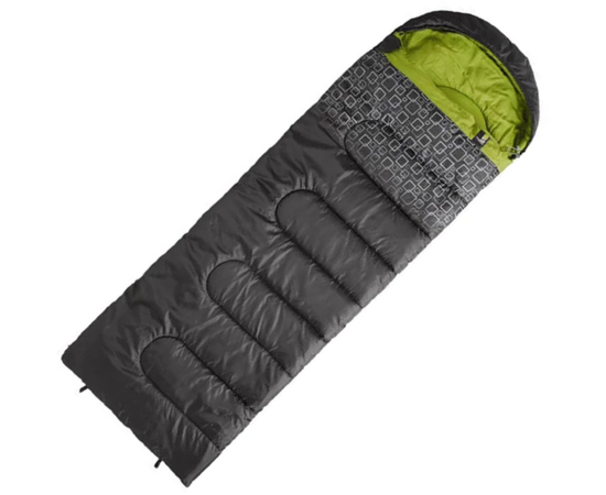 Спальний мішок Caribee Moonshine / 0°C Charcoal/Green (Left) 920700