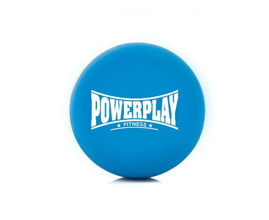 Массажный мяч PowerPlay PP-4354 Silicone Lacrosse Ball 6.3 см синий (PP-4354_Blue)