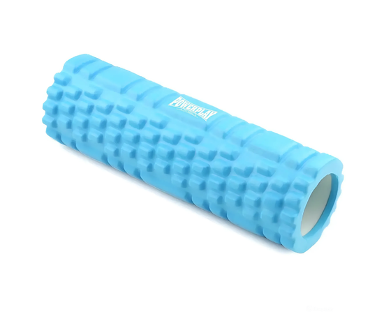 Масажний ролер PowerPlay 4342 Massage Roller 30x10 см блакитний (PP_4342_Blue), Колір масажера: Блакитний