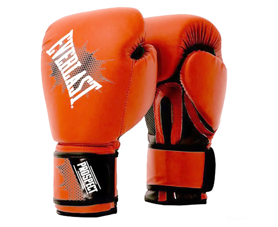 Боксерські рукавички Everlast Prospect Gloves червоний/чорний 8 унц (820260-70-4)