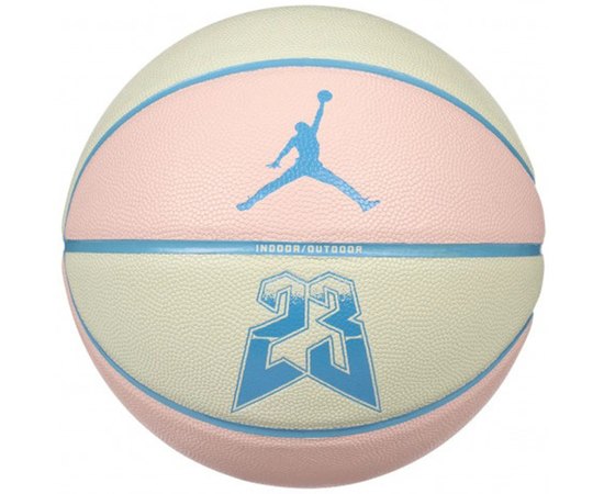 Мяч баскетбольный Nike Jordan Ultimate 2.0 8P Graphic Deflated Muslin/Legend Pink/DK Powder size 7 (J.100.8257.122.07)