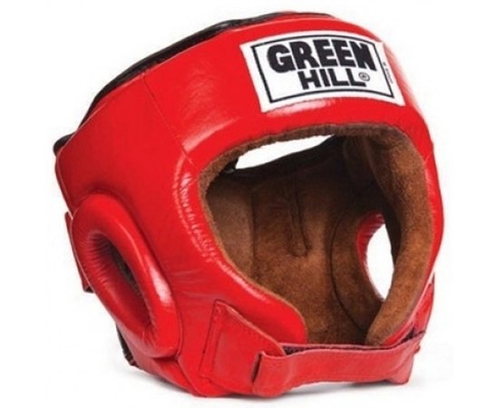 Боксерський шолом Green Hill Best XL червоний HGB-4016