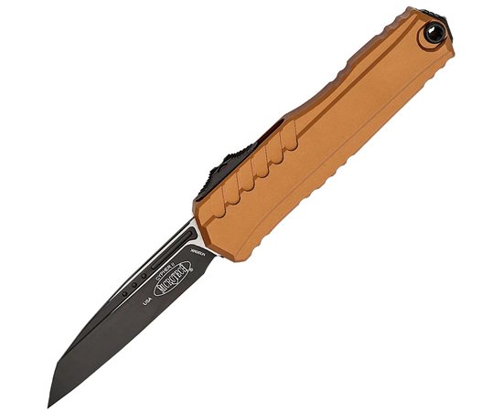 Карманный нож Microtech Cypher II Black Blade Tan (1241-1TA)