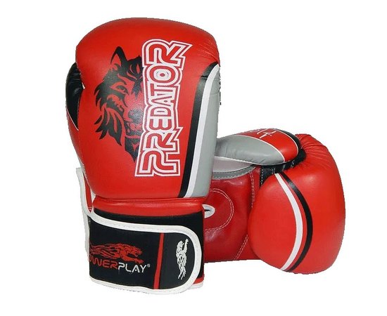 Боксерские перчатки PowerPlay 3005 Красные 14 ун (PP_3005_14oz_Red)