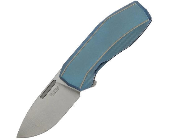 Маленький складаний ніж Lionsteel Nano Titanium Blue (N1 BL), Колір: Blue