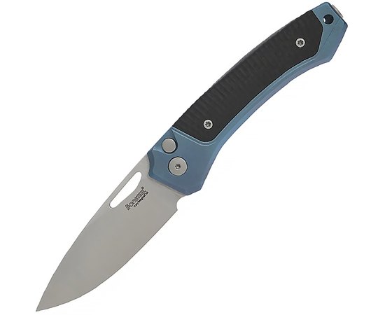 Карманный нож Lionsteel Twain Titanium Blue (TW BL CF), Цвет : Blue