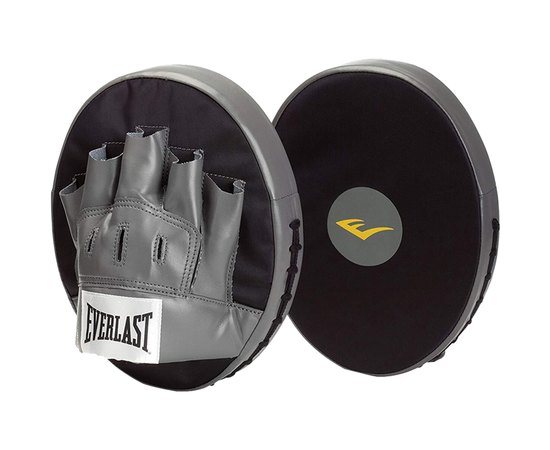 Лапи боксерські Everlast Punch Mitts чорний (722341-70-8)