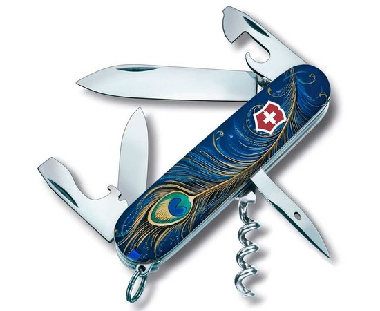 Багатофункціональний ніж Victorinox Spartan Ukraine Чарівне перо Жар-Птаха 1.3603.3_T3150pw