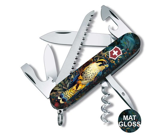 Многофункциональный нож Victorinox Camper Ukraine Величественный Сокол 1.3613.3.T3180pw