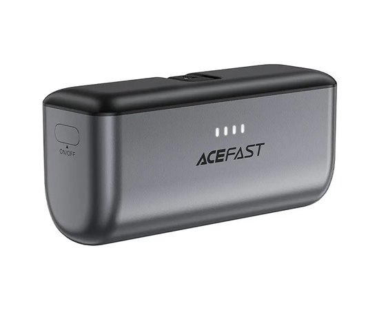 Повербанк Acefast M9 5000 mAh PD20W capsule power bank Black (6974316283201)