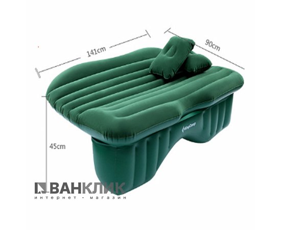 Автомобильный матрас KingCamp BACKSEAT AIR BED Green KM3532