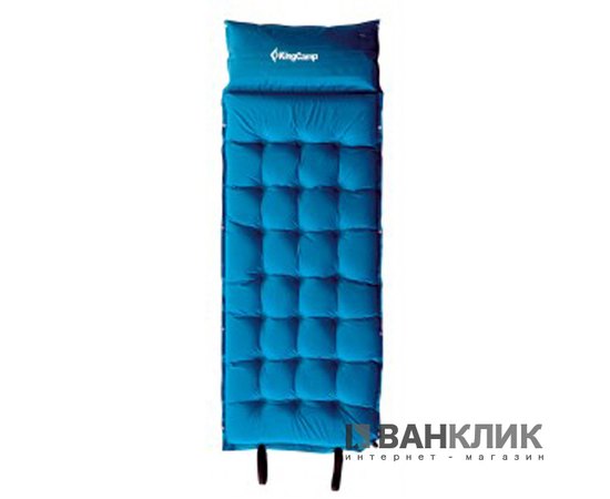 Cамонадувающийся коврик KingCamp Base Camp Comfort Navy blue KM3560